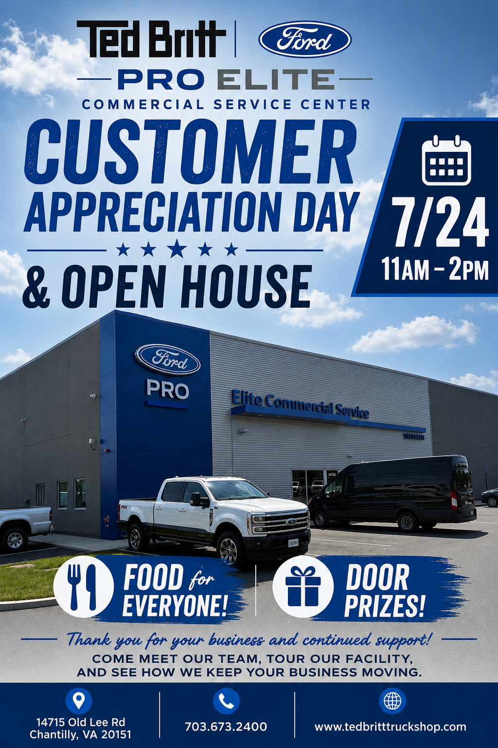 Customer Appreciation Day and Open House