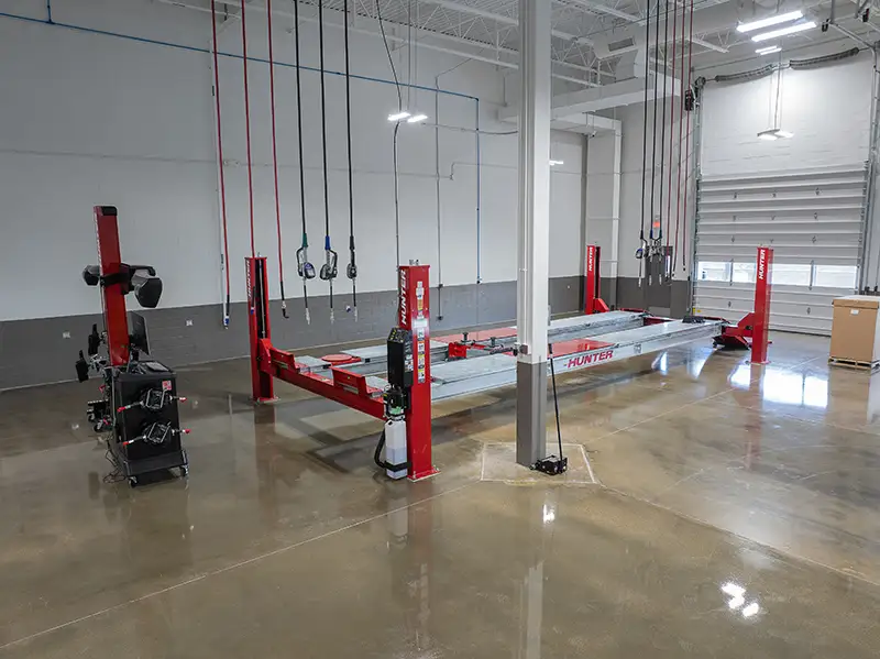 Ted Britt Truck Shop Interior